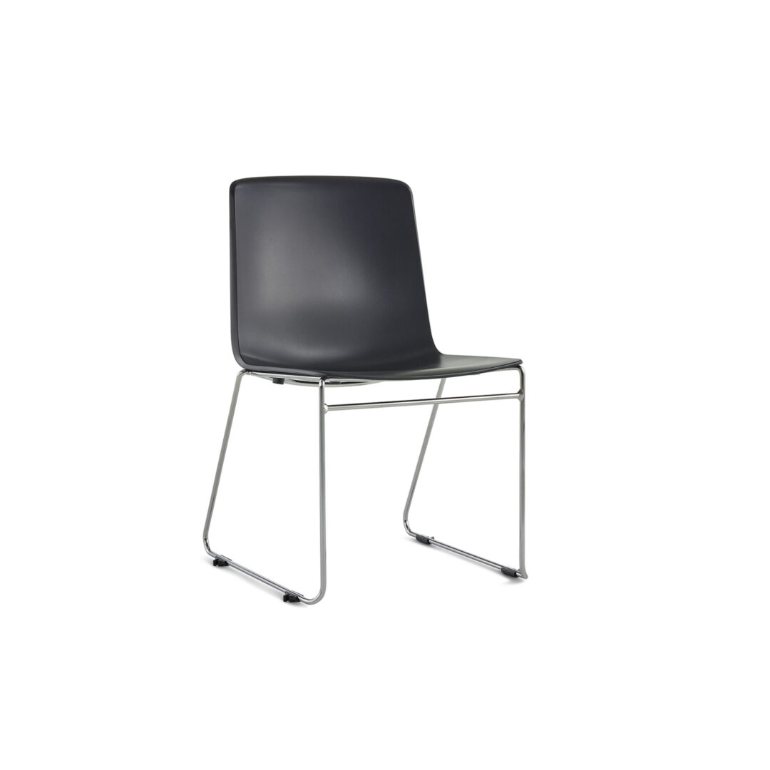 Pronta-Stacking-Chair-Carbon