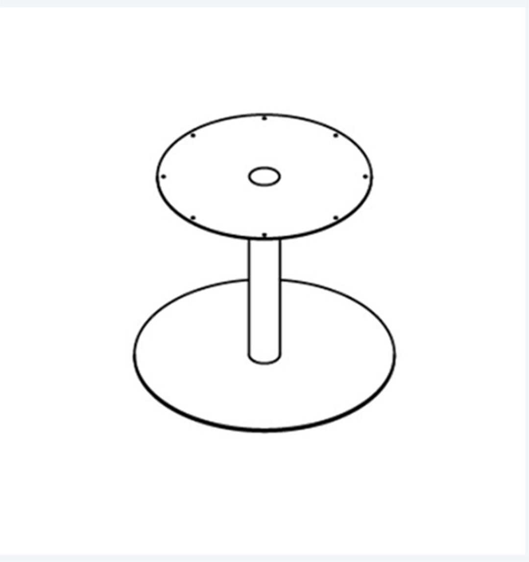 Rio Standard Table - Base Only Image