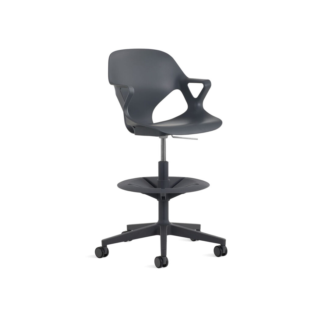 Zeph-Multipurpose-Stool-with-Arms-Carbon