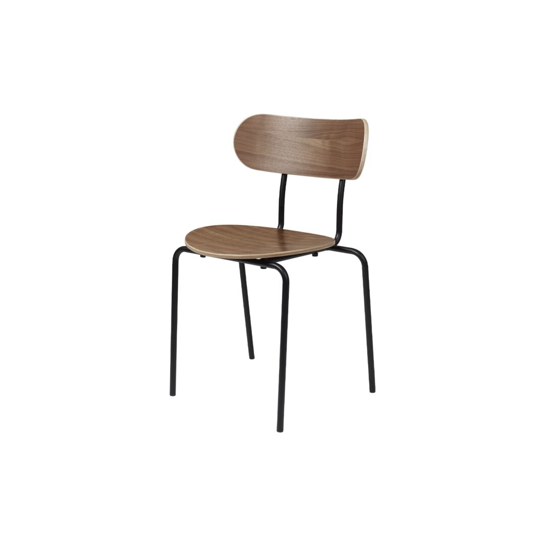 Coco-Dining-Chair_Stackable_Unupholstered_Black_Walnut-Lacquered_GB-20120-WALNUT