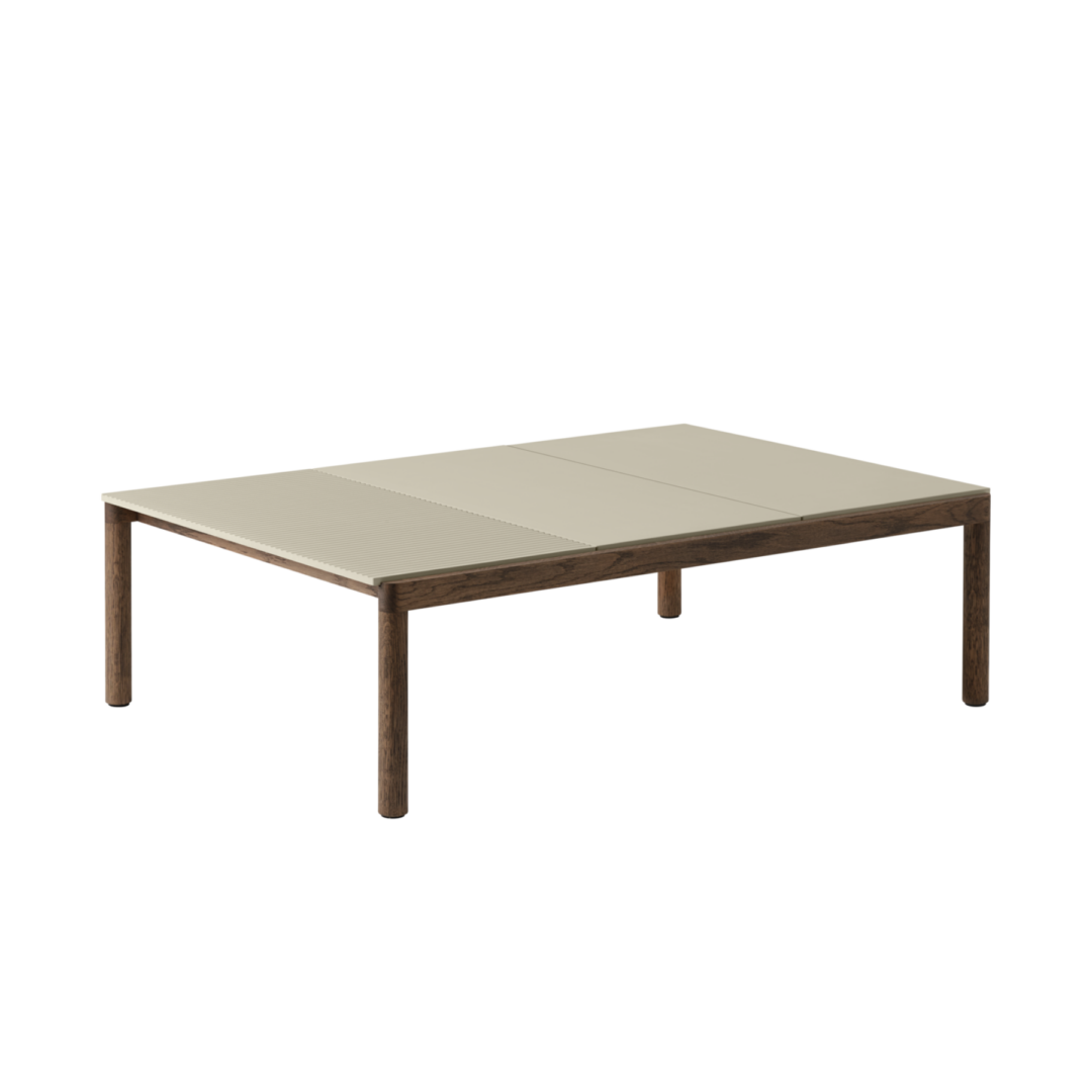 Couple Coffee Table 80x84x40cm 2 Plain