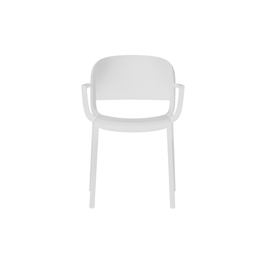 Dome-Unperforated-Armchair-White_265BI