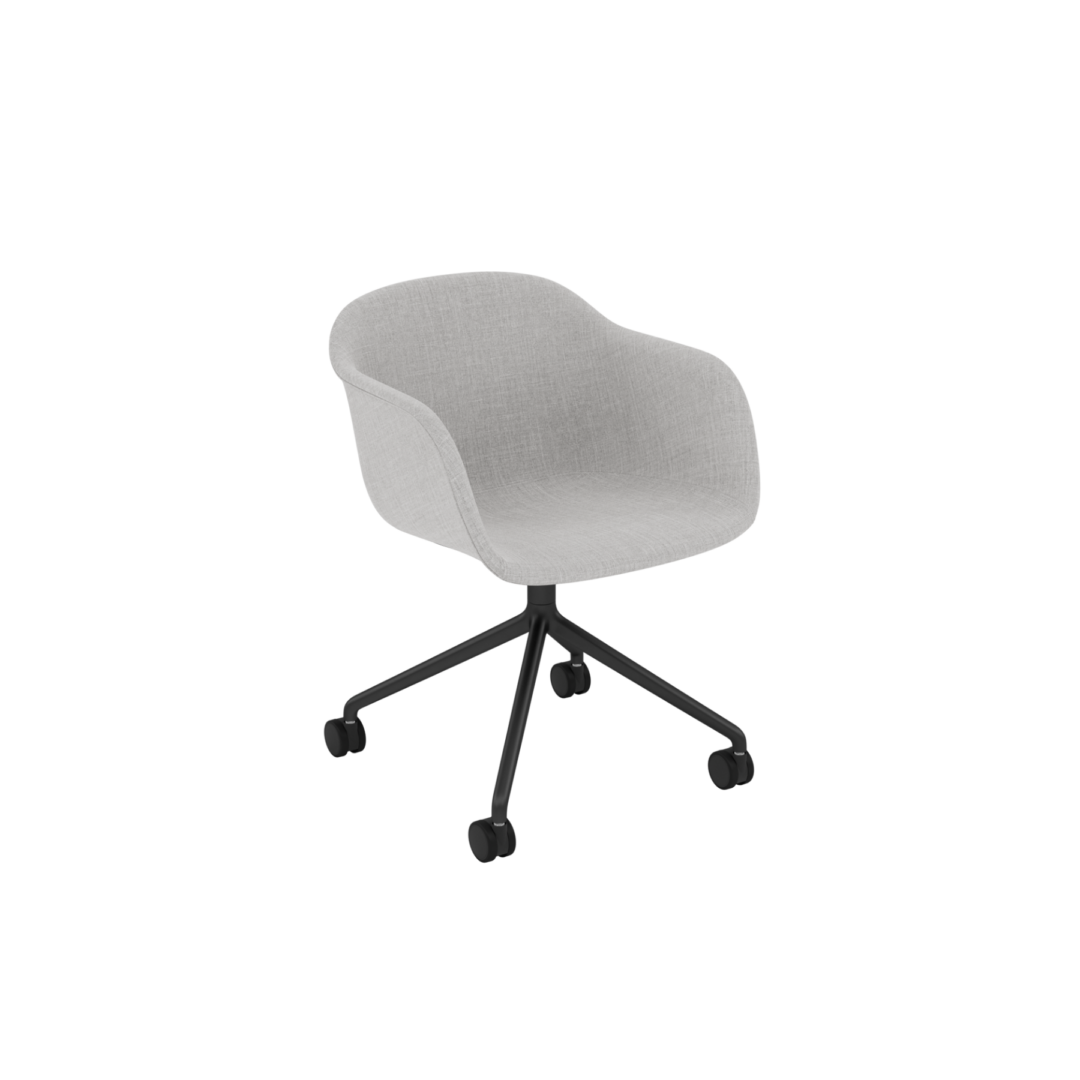 Fiber-Armchair-Swivel-Base-w.-Castors_23090-BLACK_123