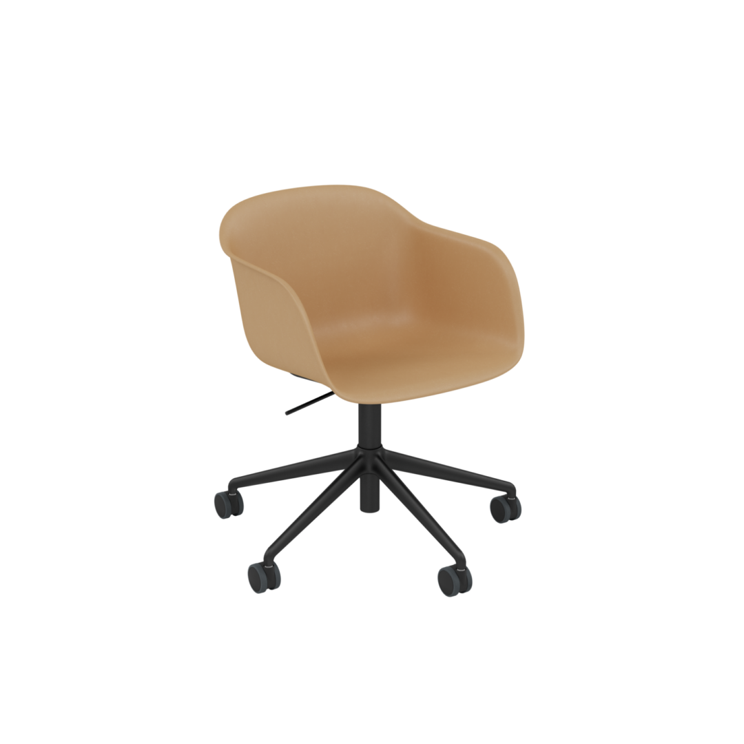Fiber-Armchair-Swivel-Base-w.-Gas-Lift-and-Castors-58994