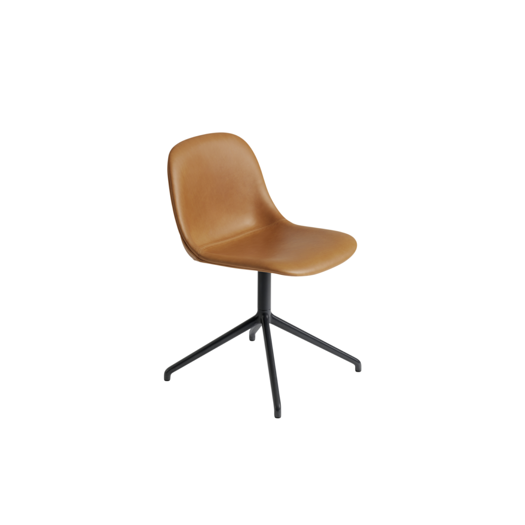 Fiber Side Chair - Swivel Base, Upholstered Image
