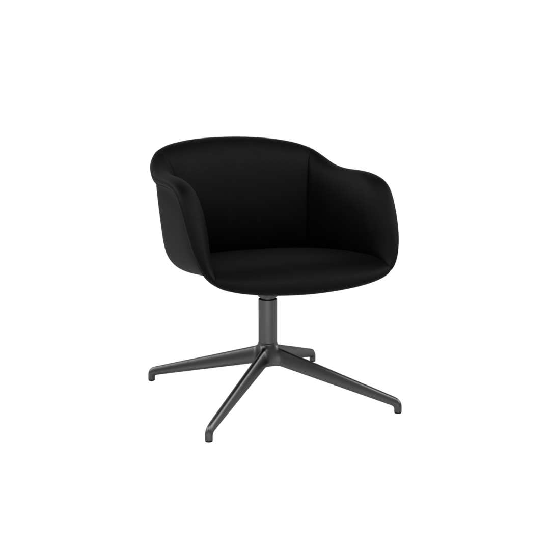 Fiber Soft Armchair - Swivel Base