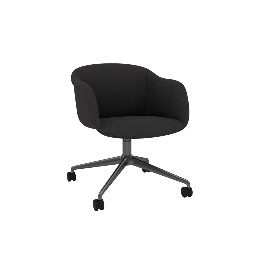 Fiber-Soft-Armchair-Swivel-Base-w.-Castors-16267-BLCK_183