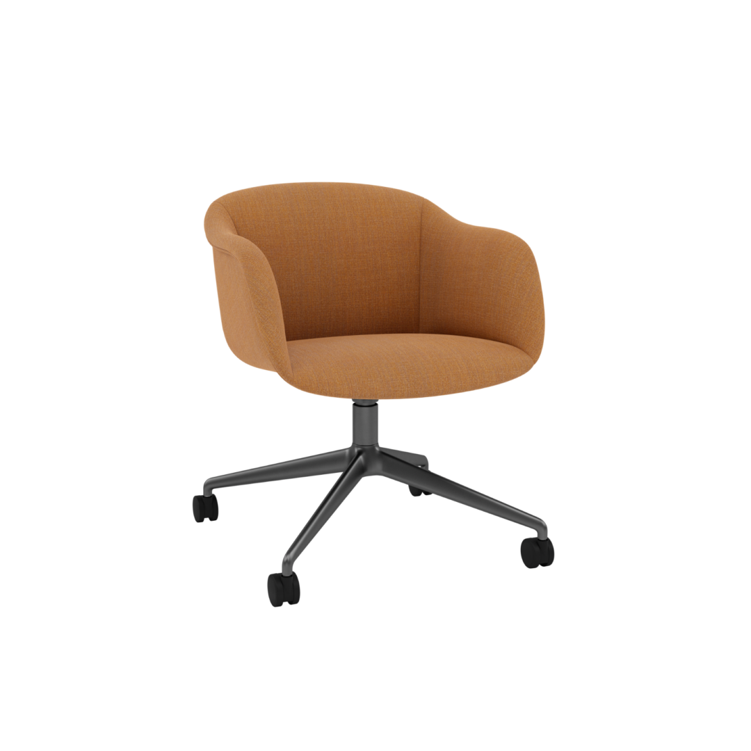 Fiber-Soft-Armchair-Swivel-Base-w.-Castors-16267-BLCK_252