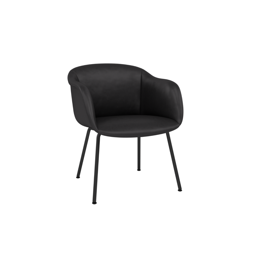 Fiber Soft Armchair - Tube Base Image