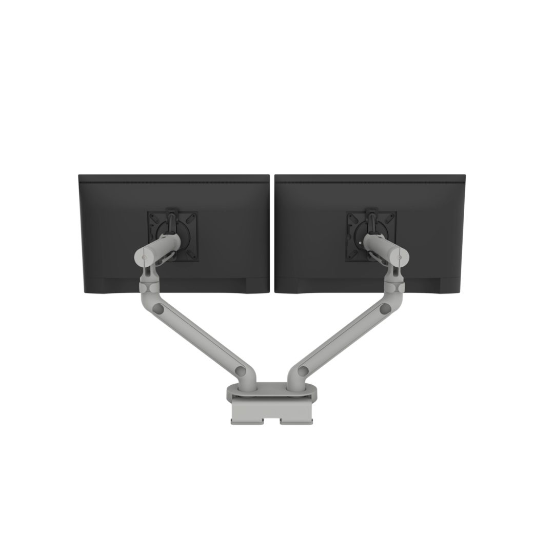 Flo Dual with Dual Desk Clamp