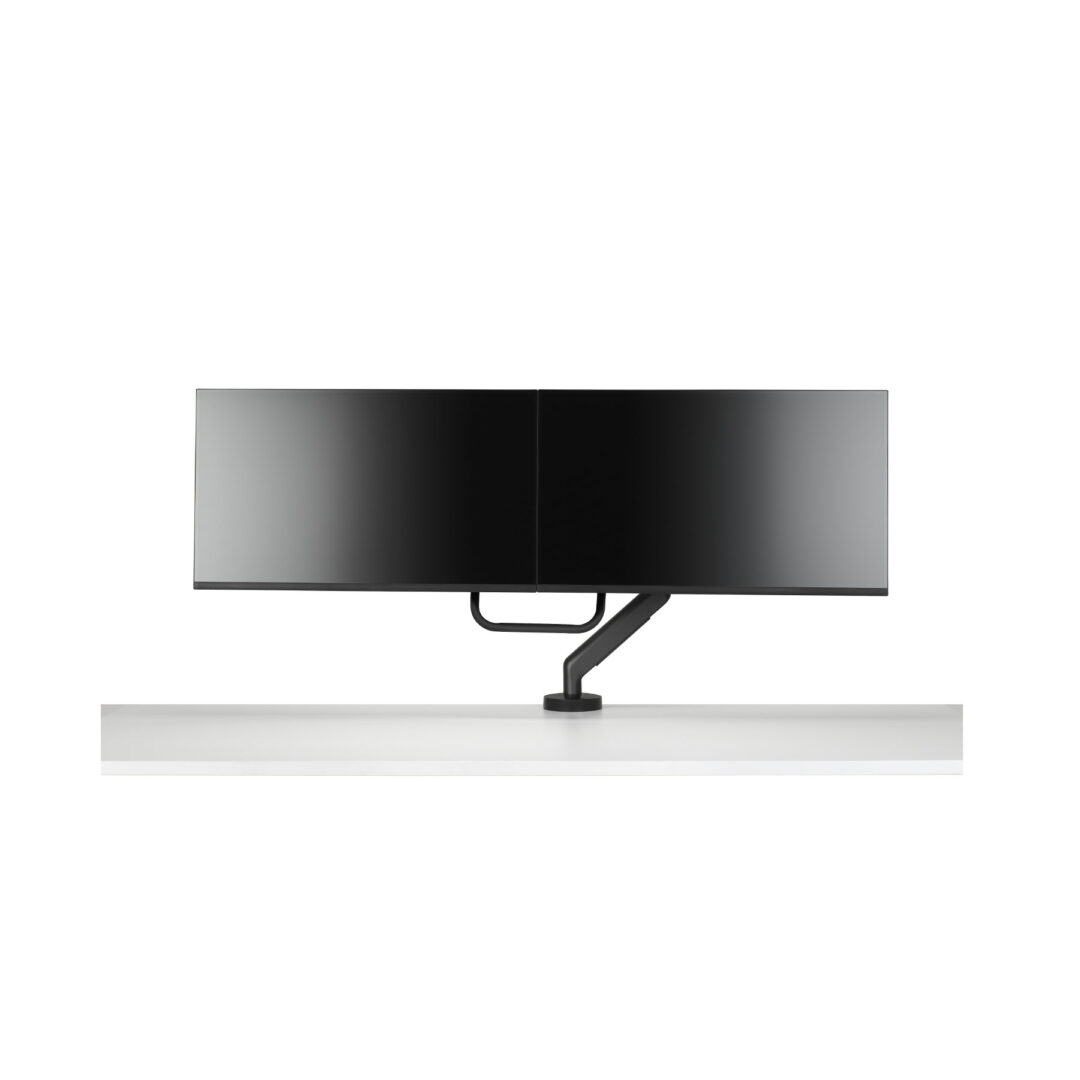 Flo Dual with Individual Desk Clamps