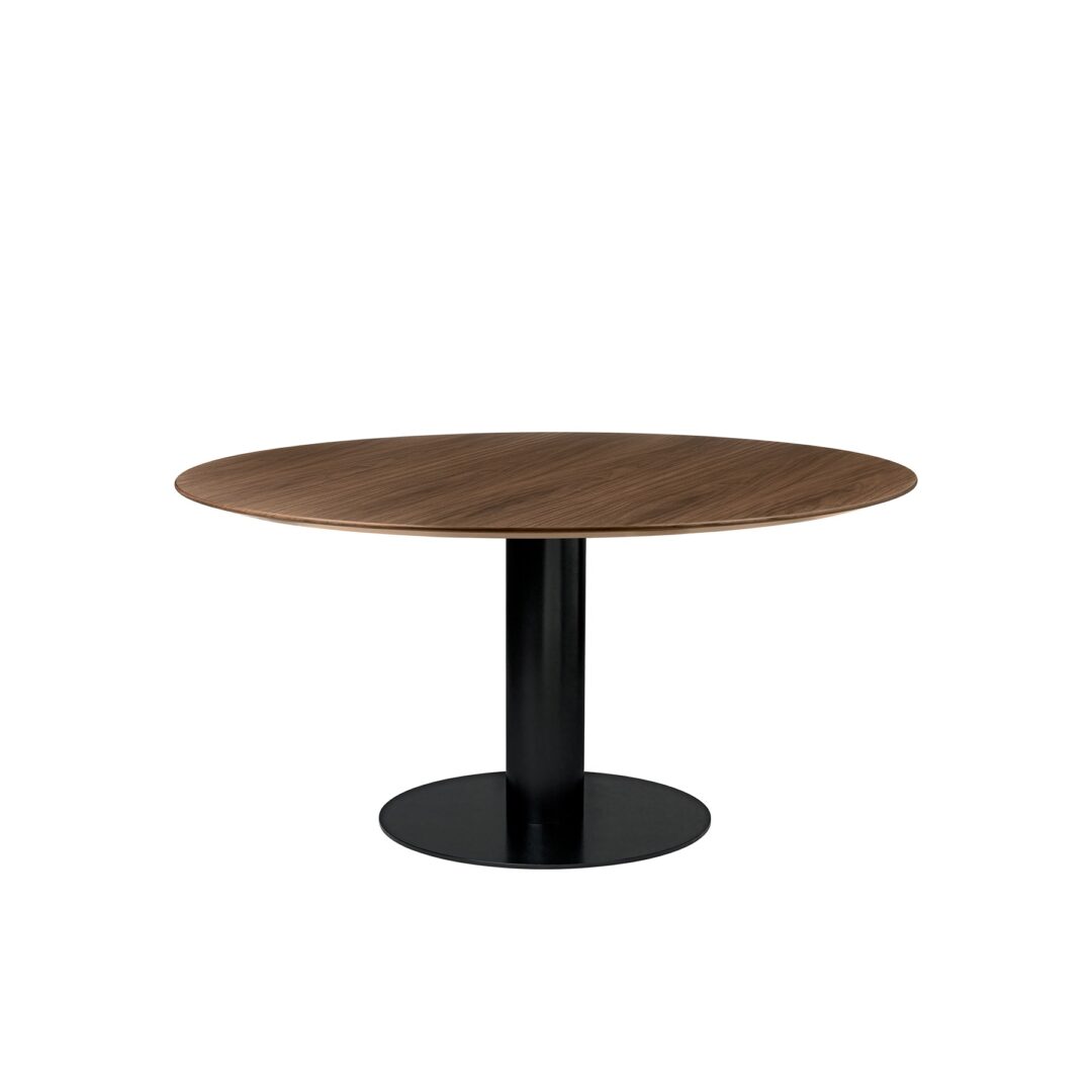 Gubi 2.0 Dining Table - Round Ø150cm Marble Top