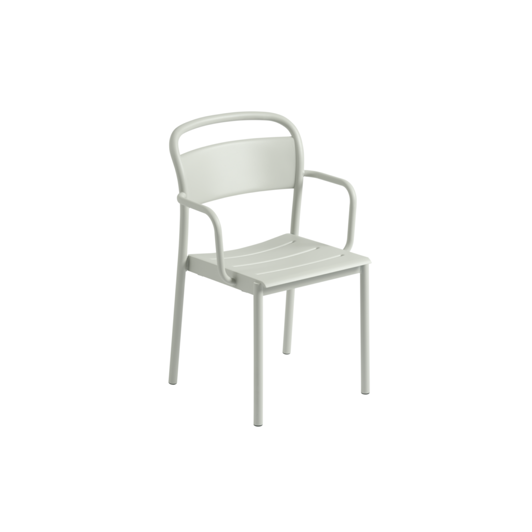 Linear Steel Armchair