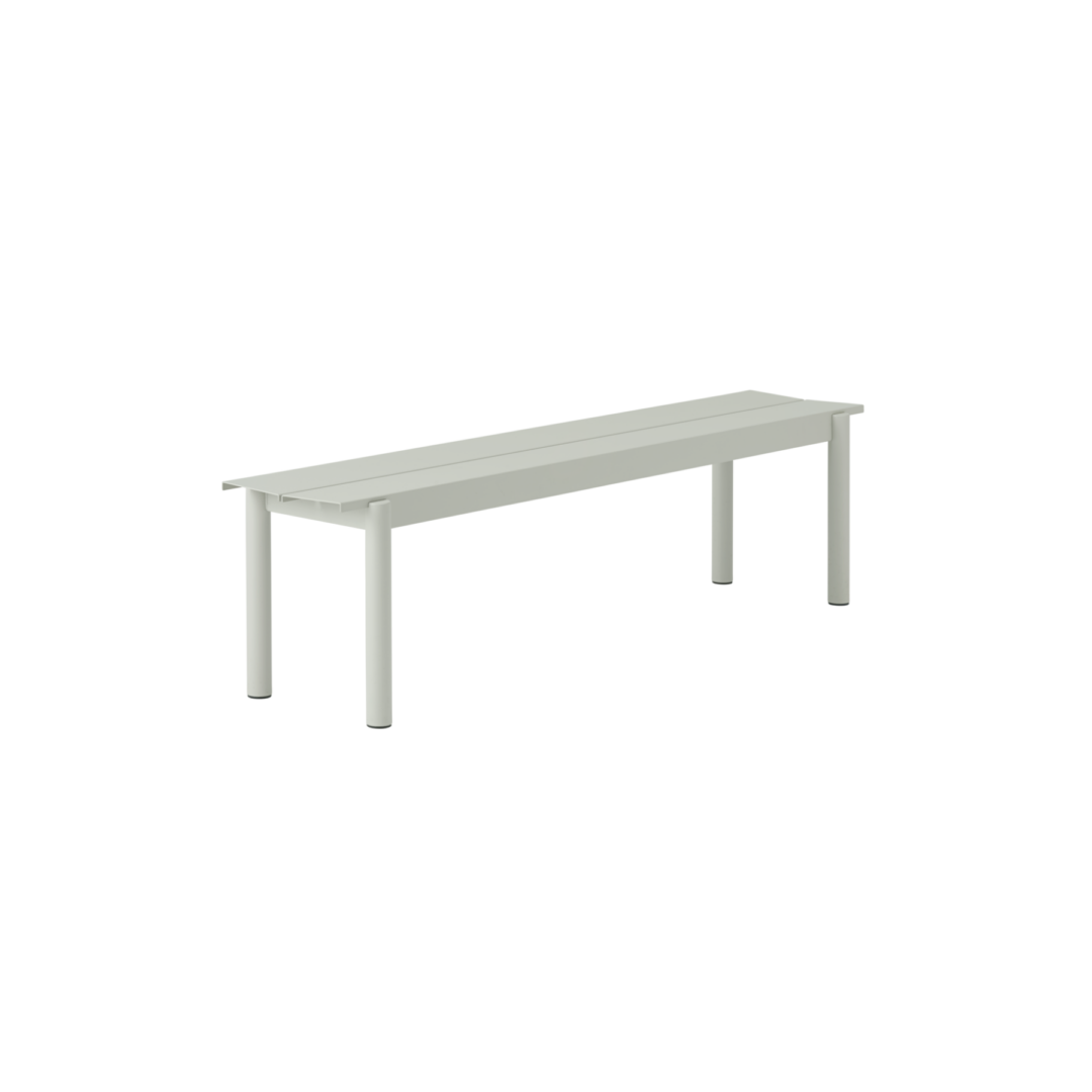 Linear Steel Bench 170x34cm