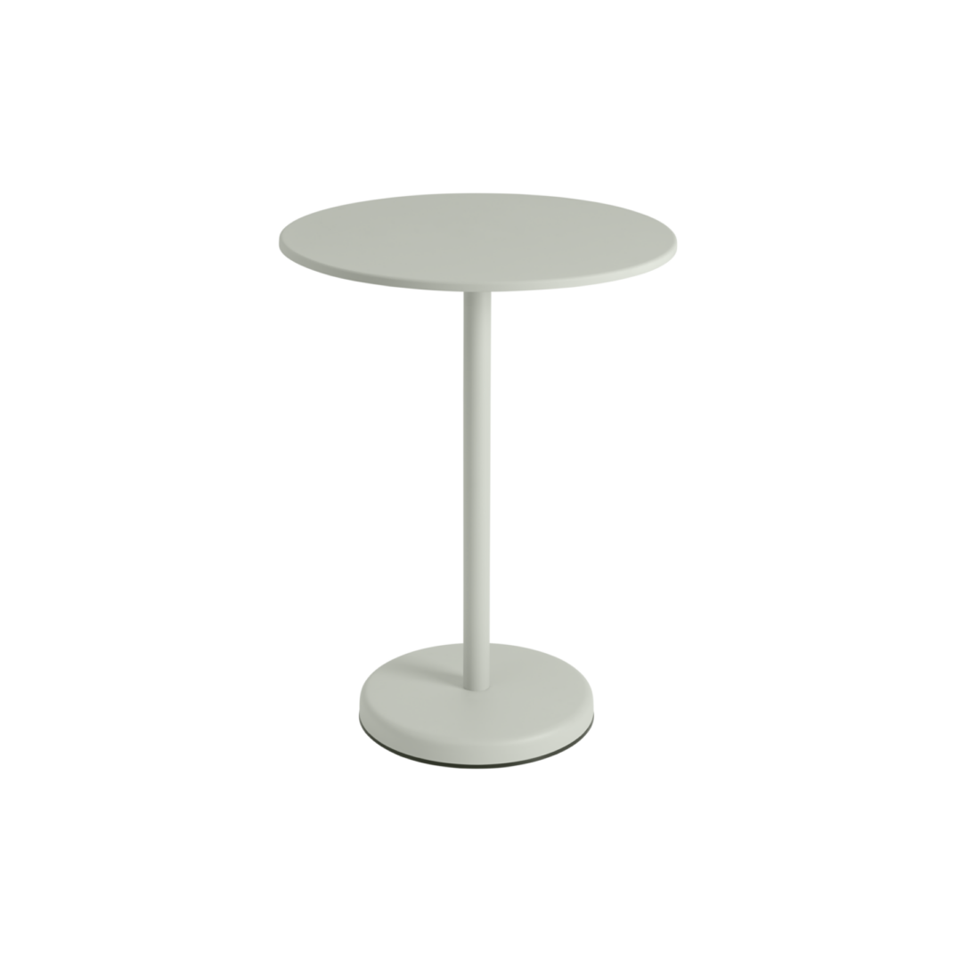 Linear Steel Café Table Ø 70x95cmH