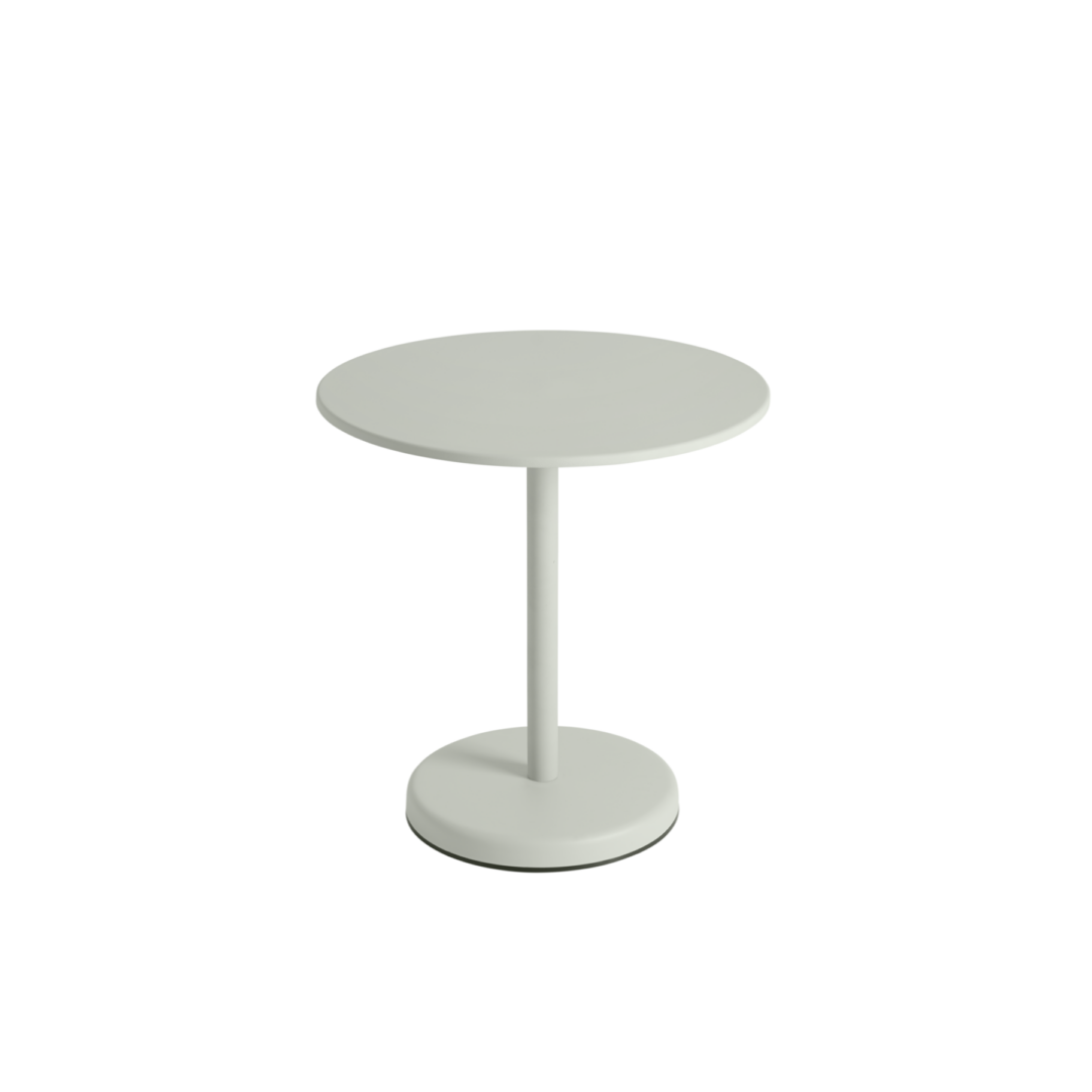 Linear Steel Café Table Ø 70x73cmH