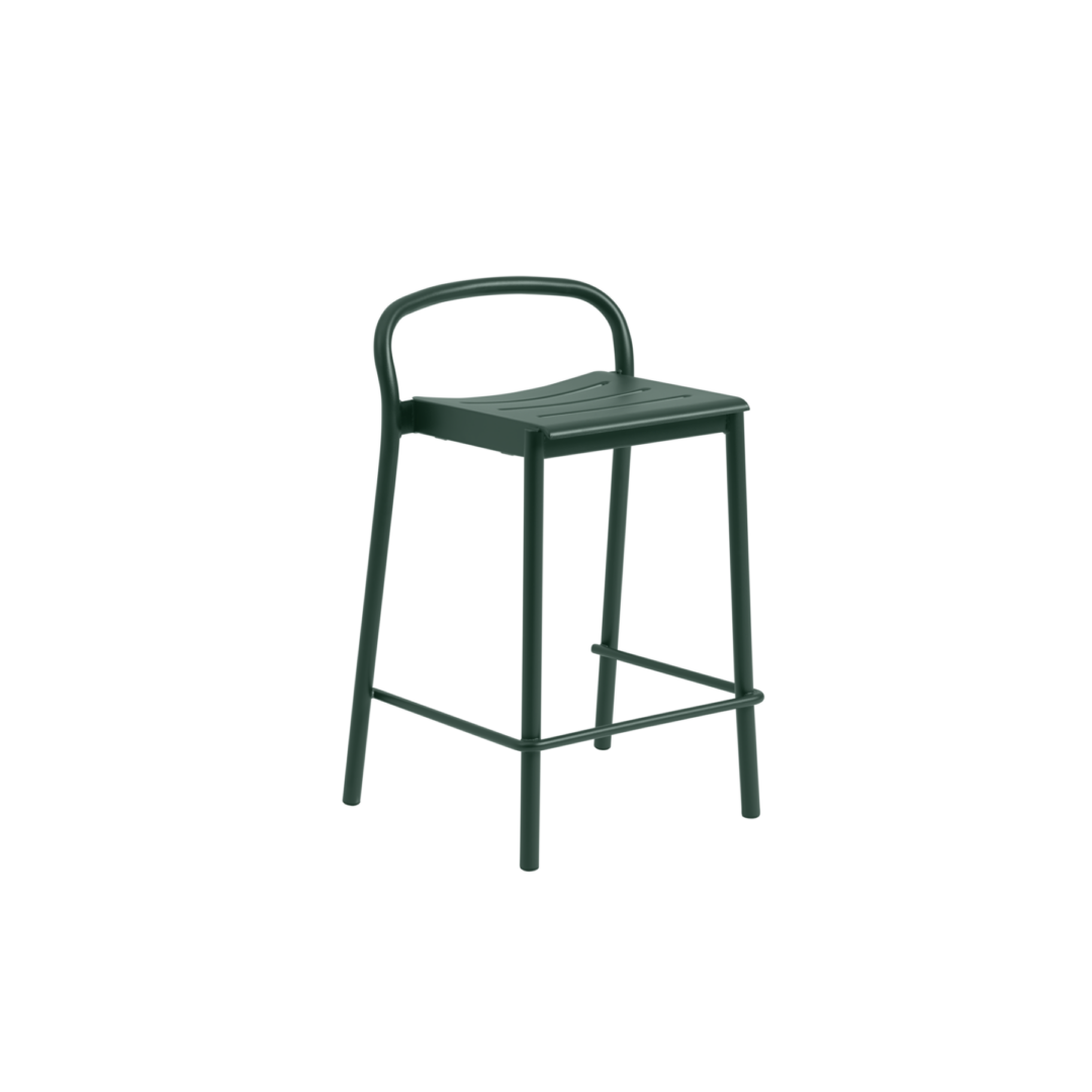 Linear Steel Counter Stool 65cm