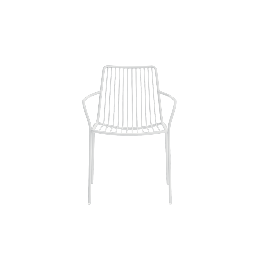Nolita-4-Leg-High-Back-Armchair-White_3656-BI100E