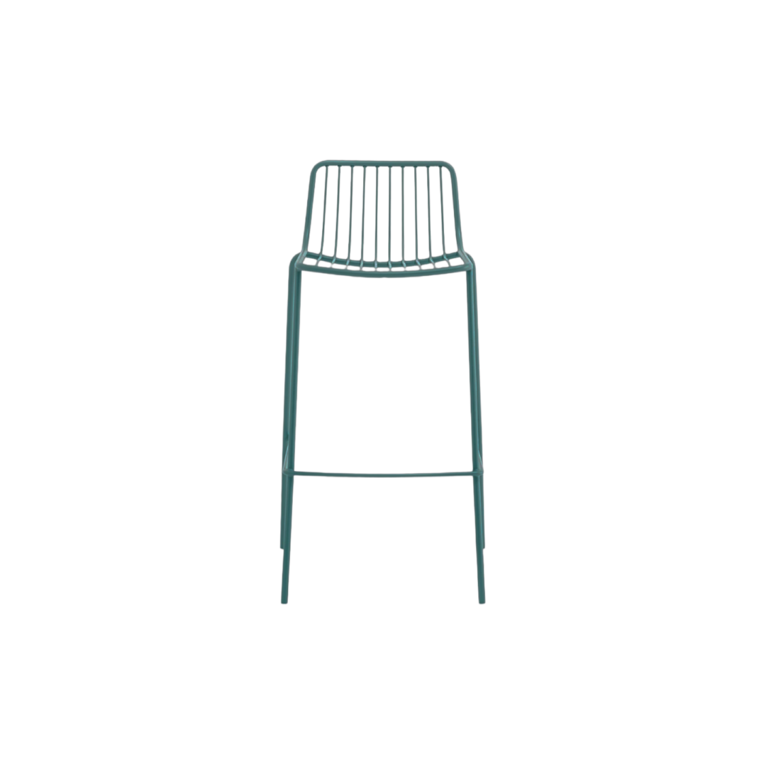 Nolita 4 Leg Low Back Barstool