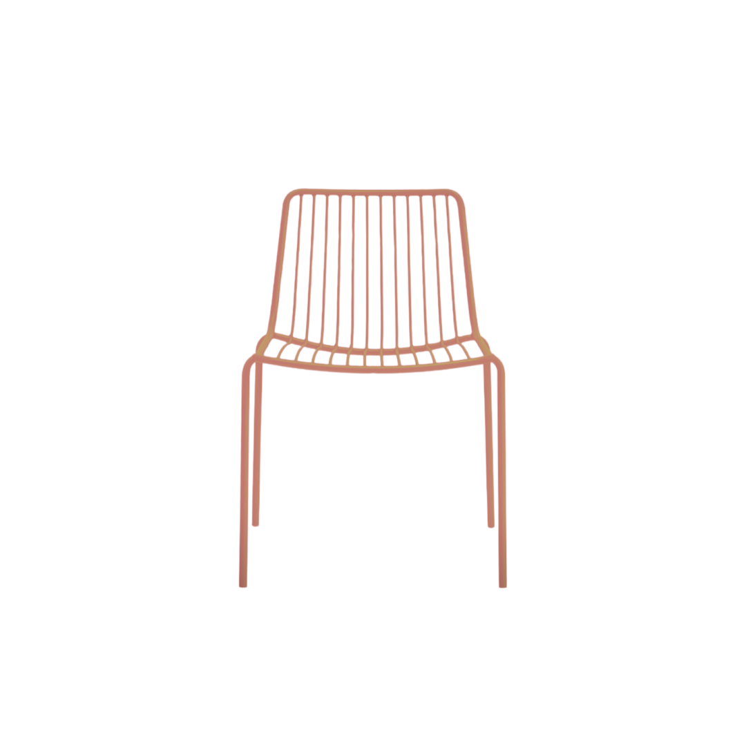 Nolita 4 Leg Low Back Chair