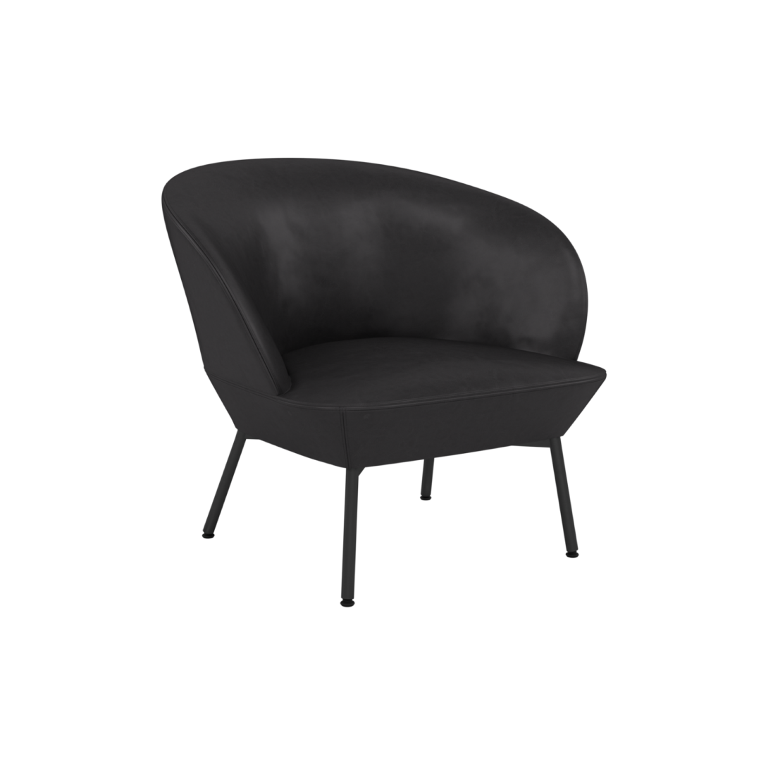 Oslo Lounge Chair - Tube Base Image