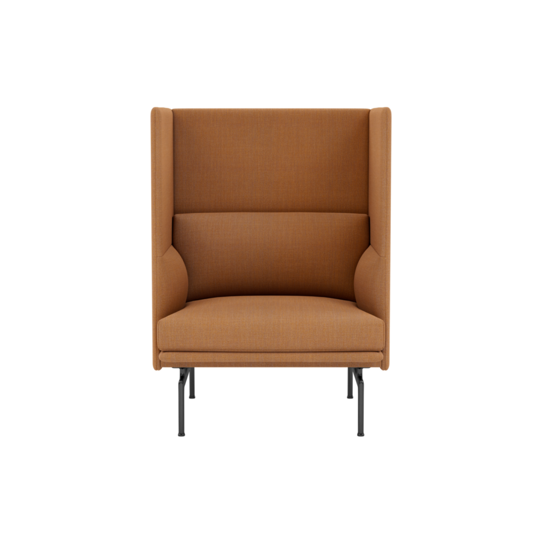 Outline Highback Sofa 100 - 1 Seater