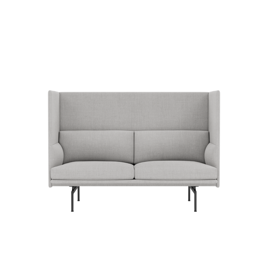 Outline Highback Sofa 100 - 2 Seater