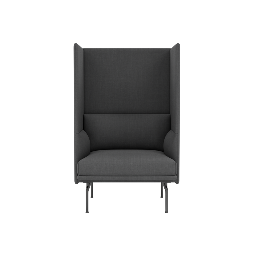 Outline Highback Sofa 120 - 1 Seater Image