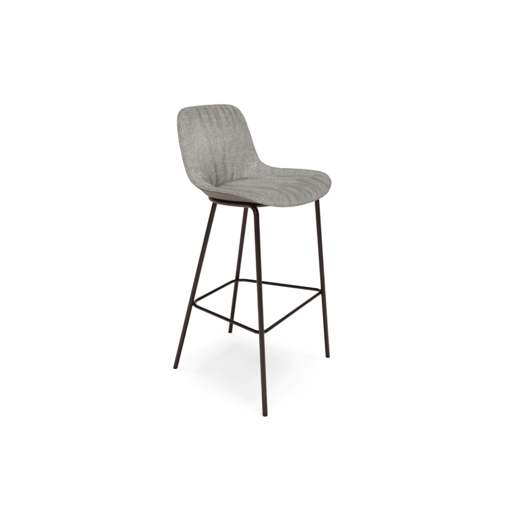 Sheru Bar Stool Low - Metal Leg Image