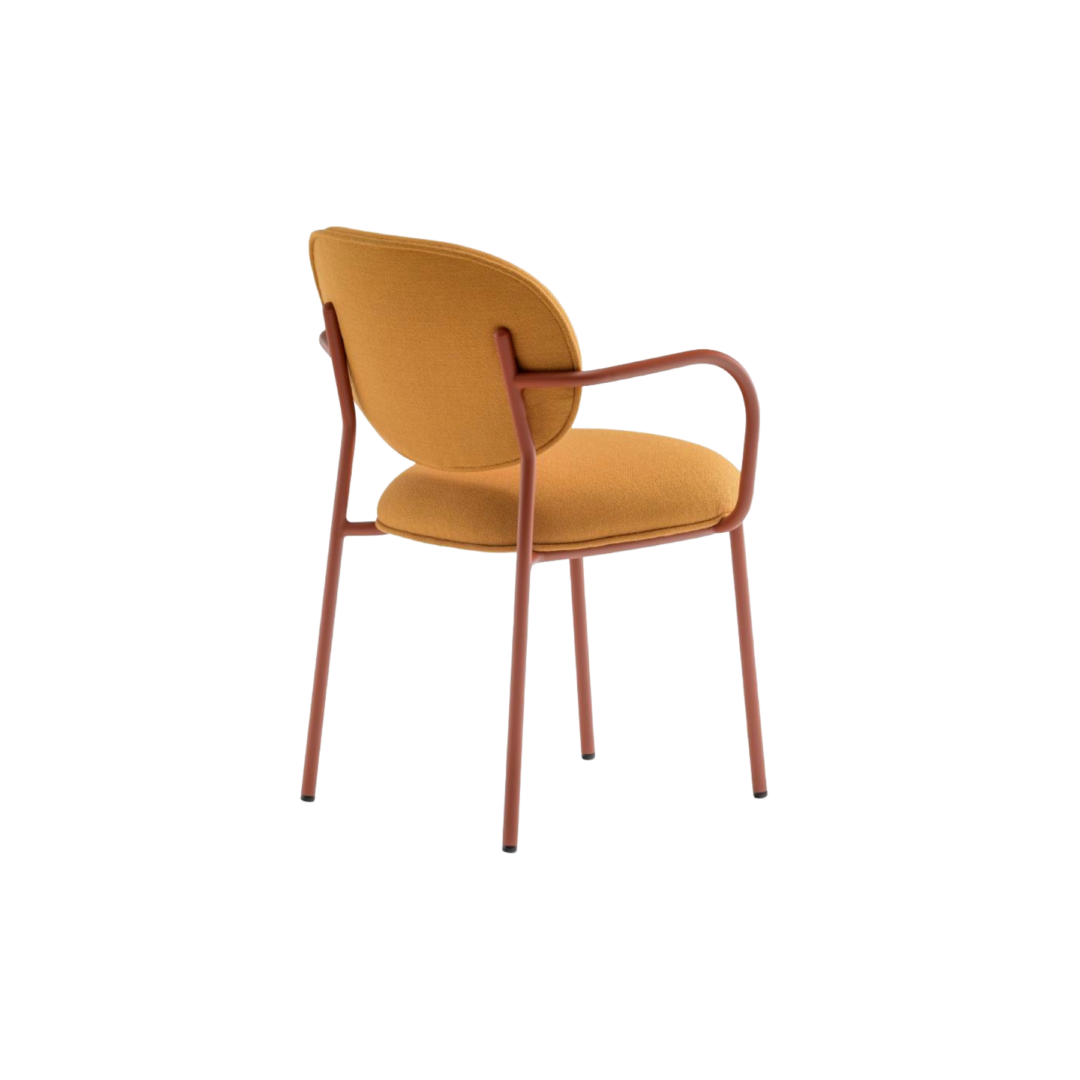 Stiel-Armchair-Terracotta-with-Mustard-Fabric_2965-TE-H125-1