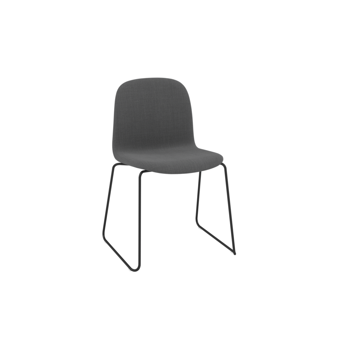 Visu Chair - Sled Base, Upholstered Image