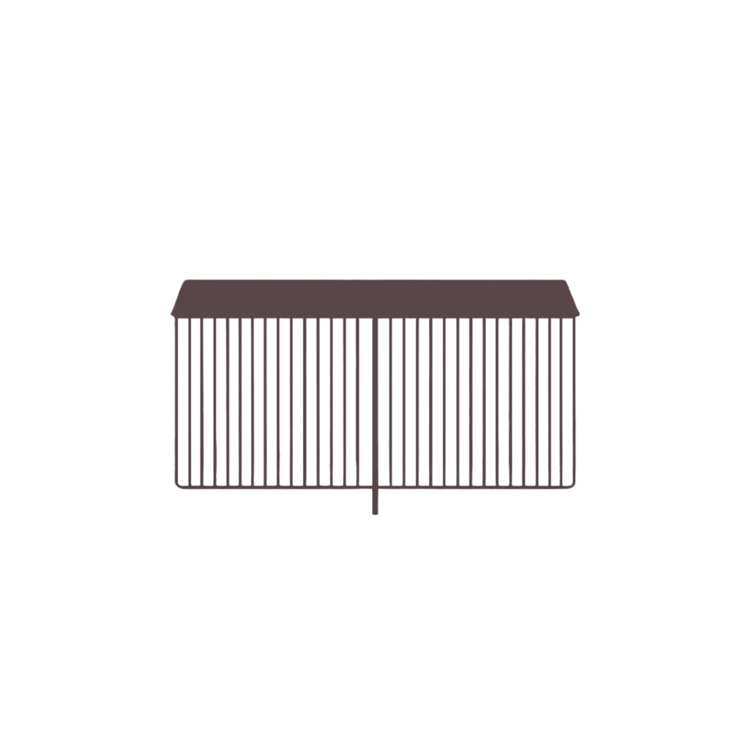 Accursio Outdoor Coffee Table 35x60cm