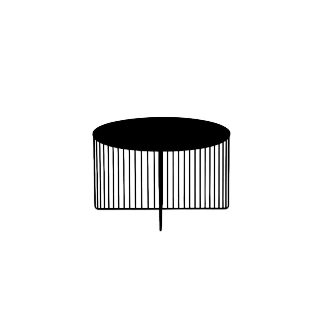 Accursio-Coffee-Table-O-50cm_LA-9042-BK