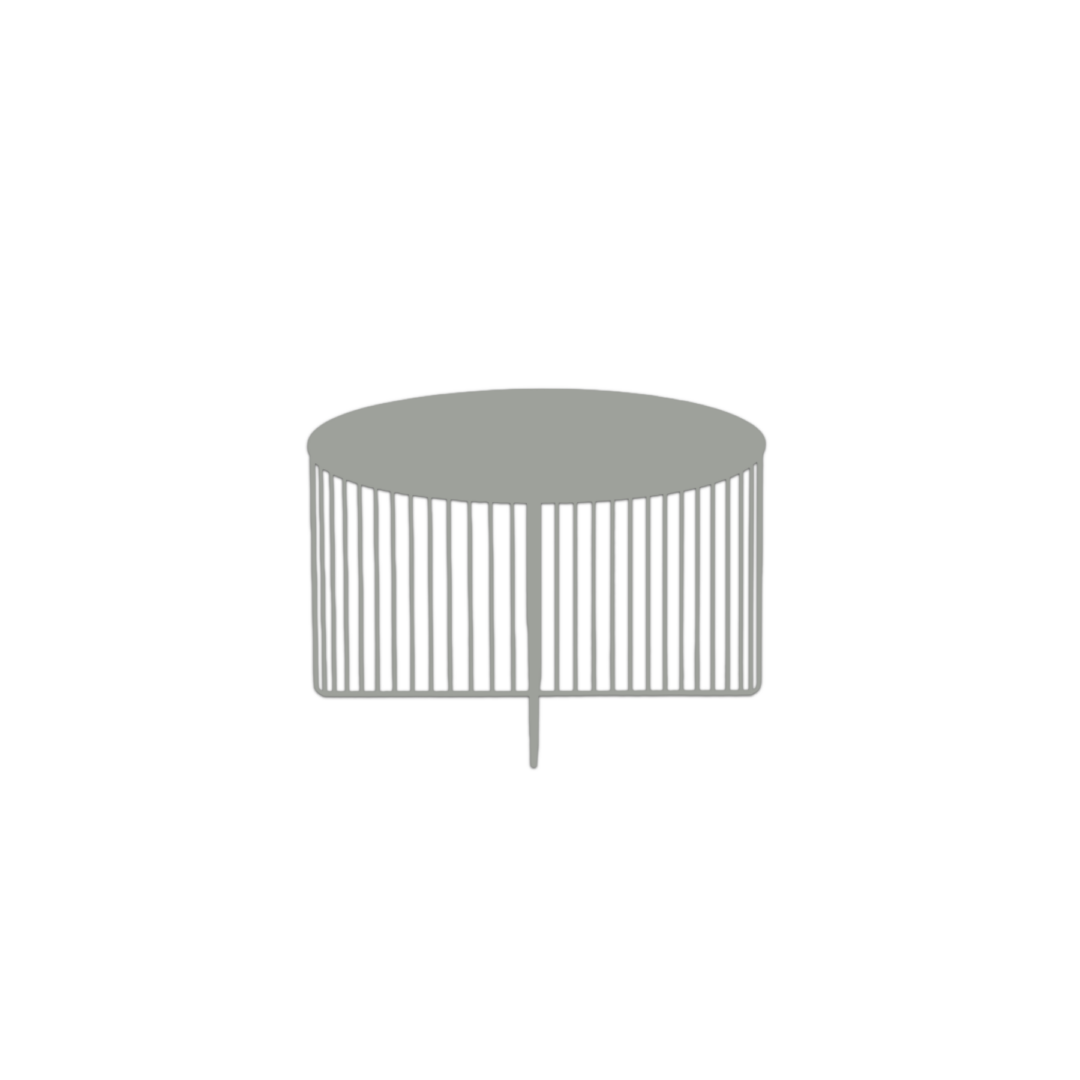 Accursio-Coffee-Table-O-50cm_LA-9042-MUD