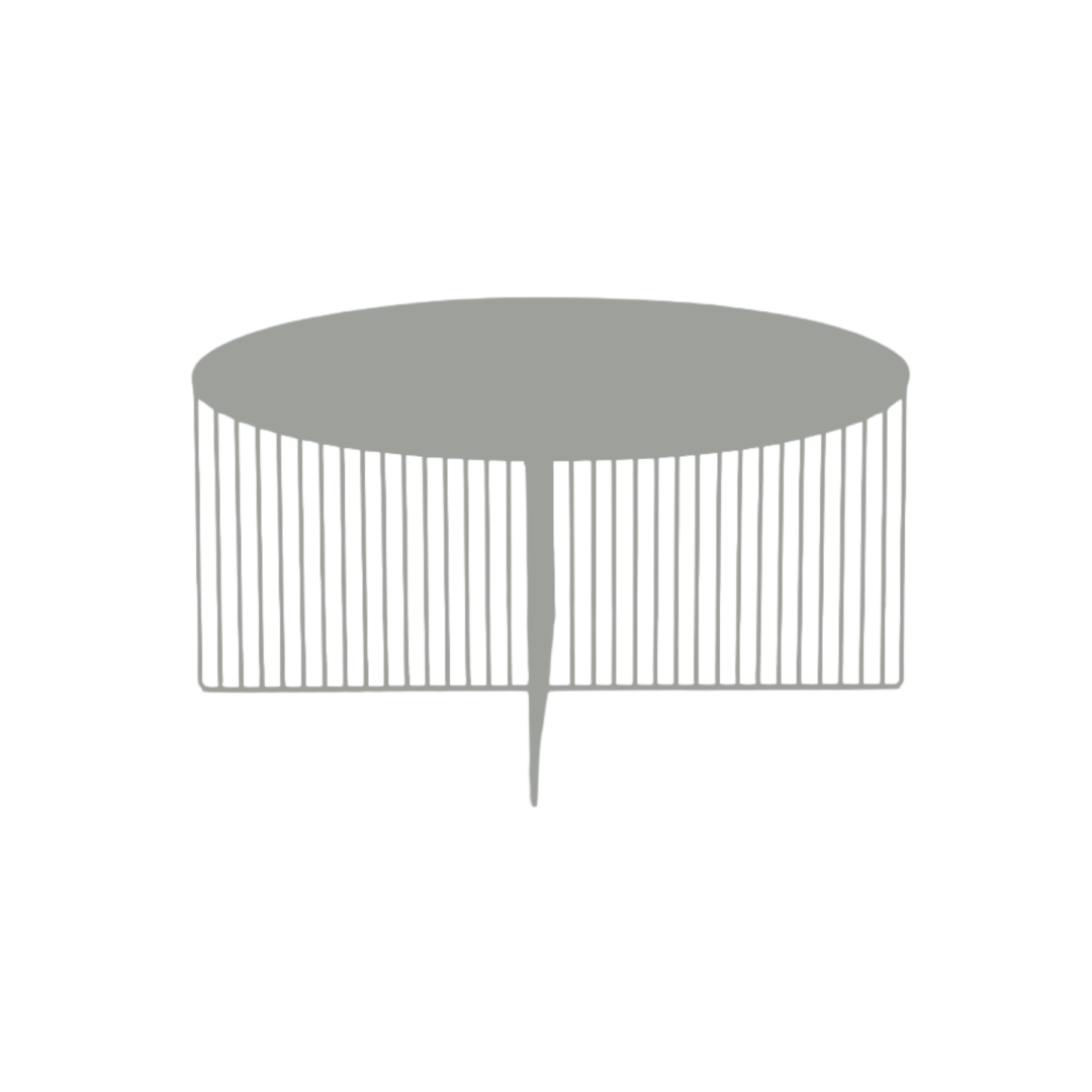 Accursio-Coffee-Table-O-80cm_LA-9043-MUD