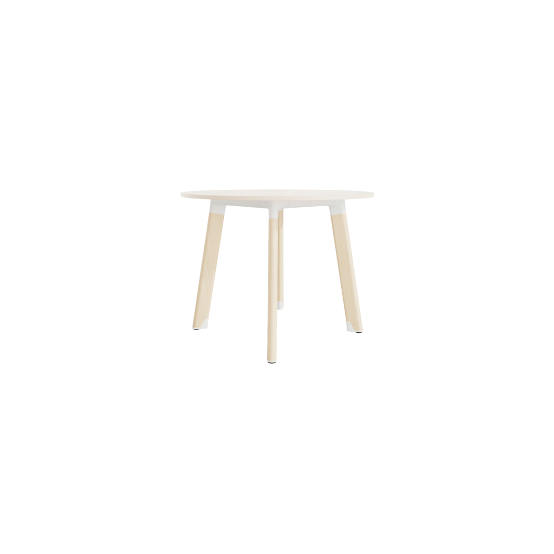 Diva-1050mm-4-Leg-Narrow-Round_O1375mm_Ash-Timber_Blanc