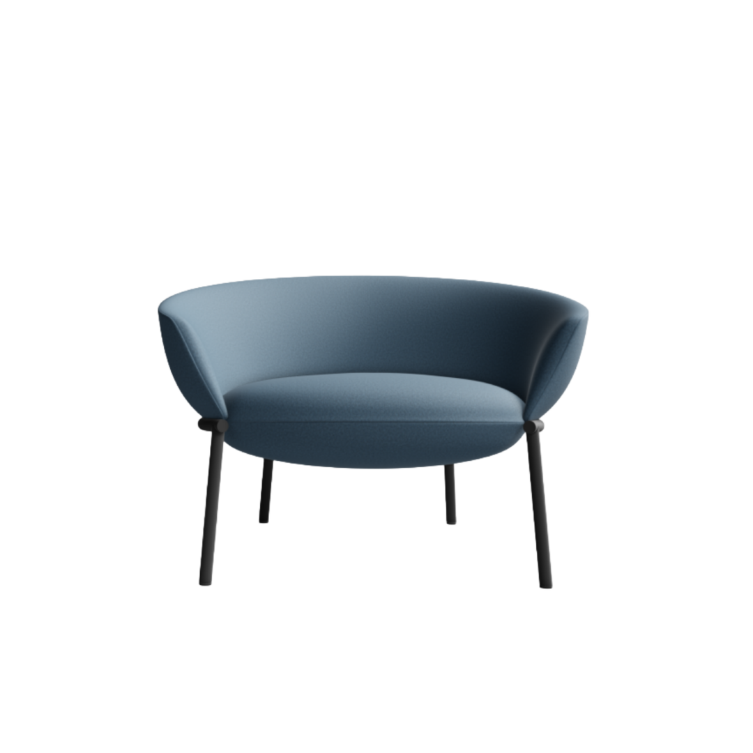 Swale Low Armchair with Legs Image
