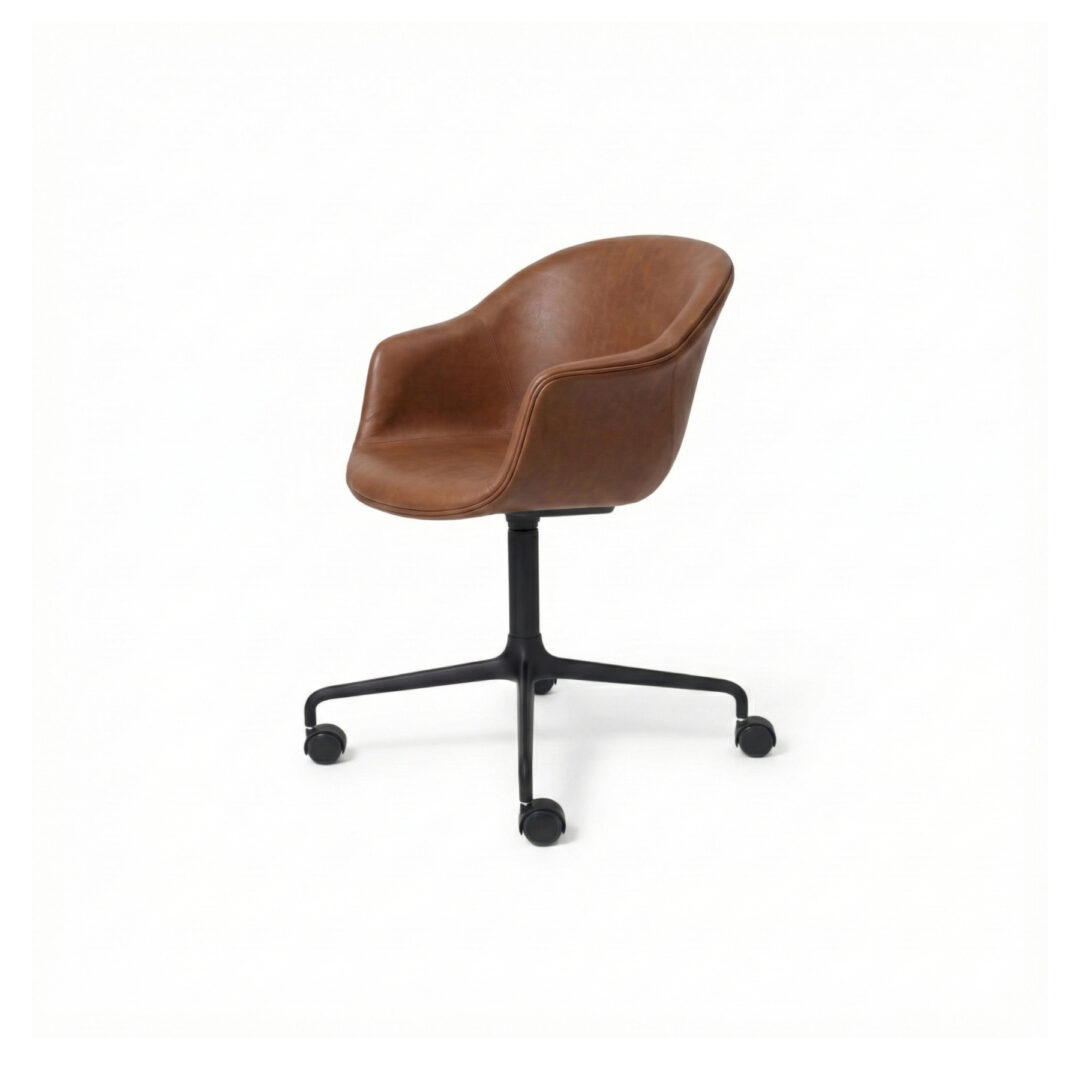 Bat-Meeting-Chair-4-star-castors-brandy