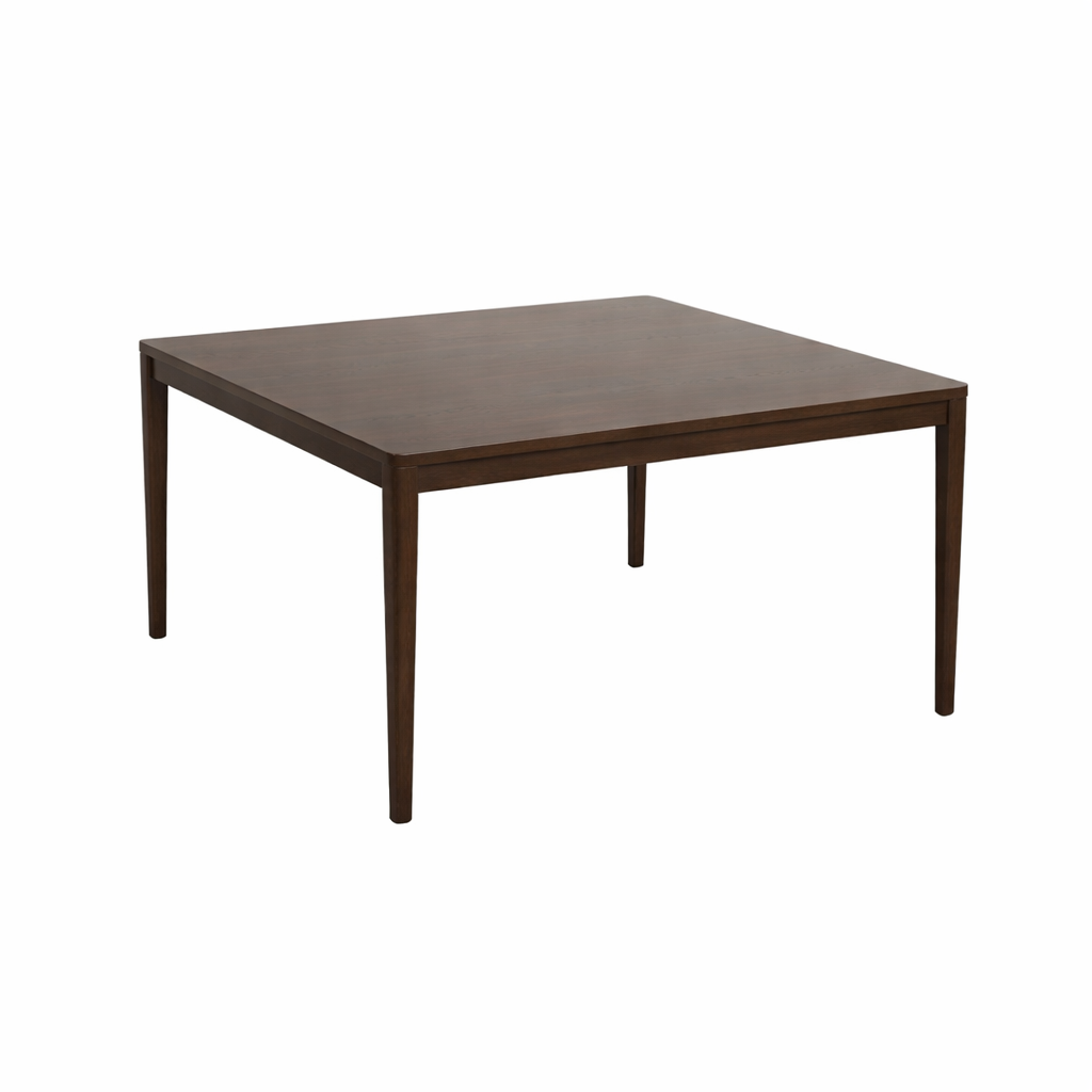 Benson Dining Table, 1200 x 1200mm, Dark American Walnut