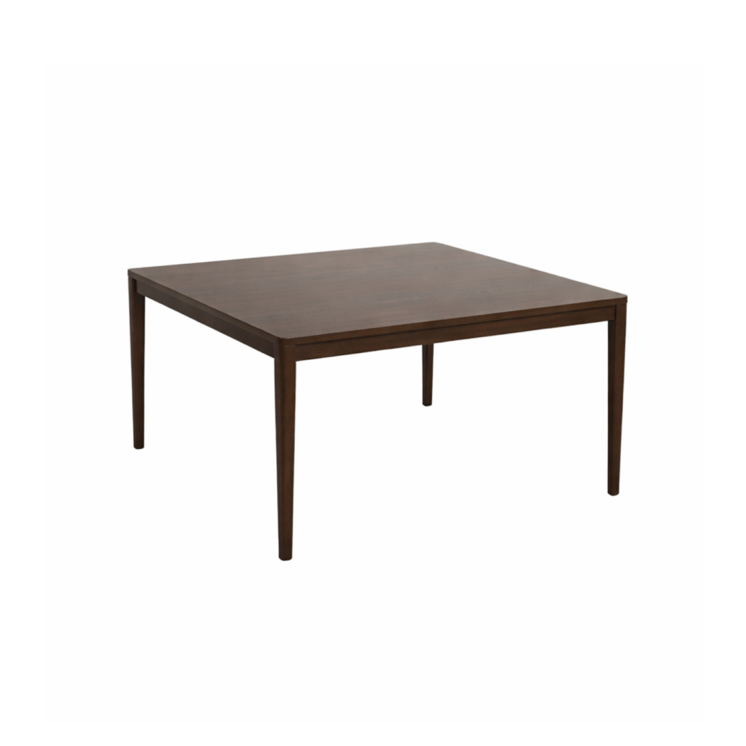 Benson Dining Table, 900 x 900mm, Dark American Walnut