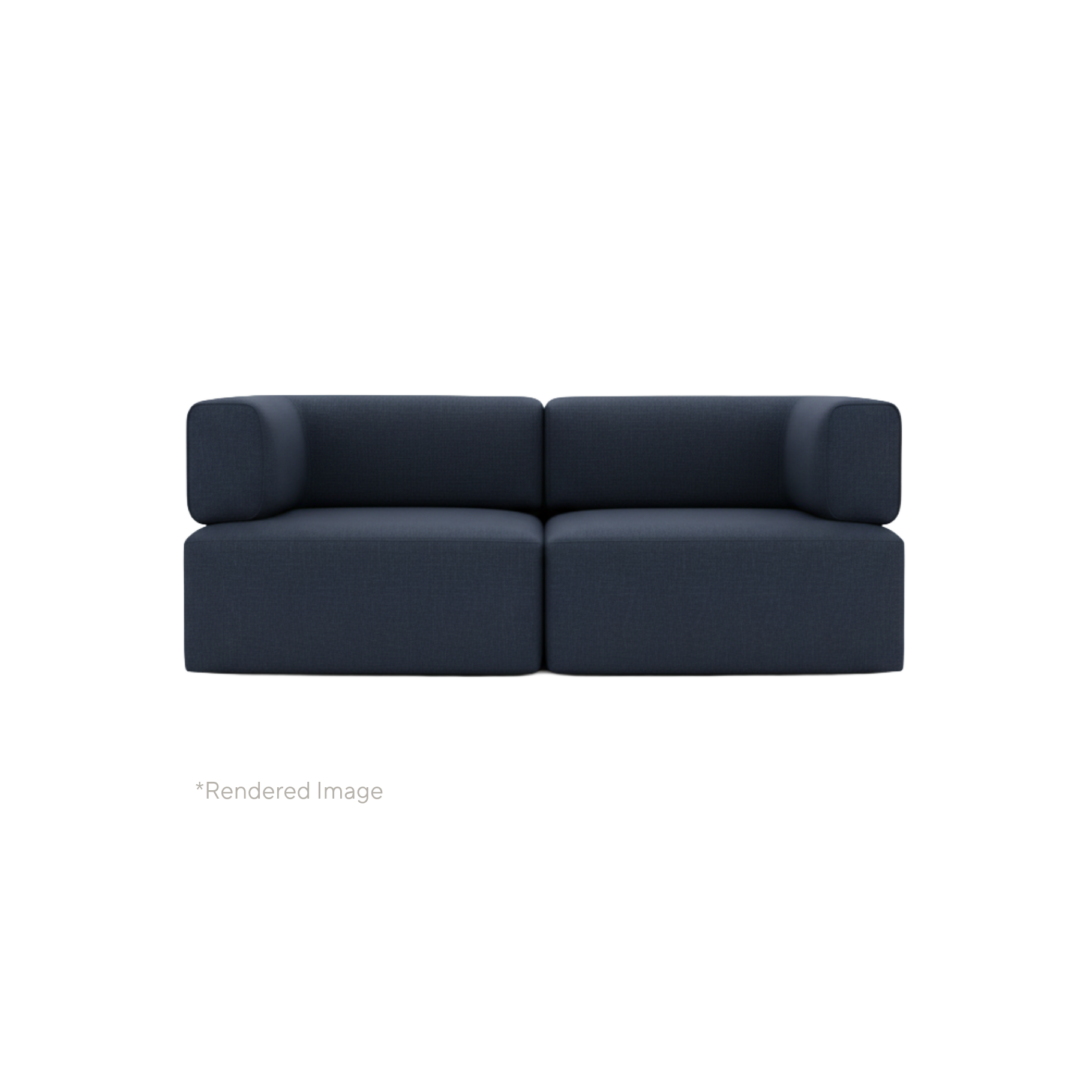 Nhoto Sofa 2 Seater,Autumn Col.0751 Navy