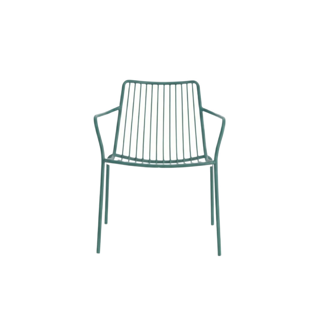Nolita-4-Leg-Lounge-Chair-Deep-Green