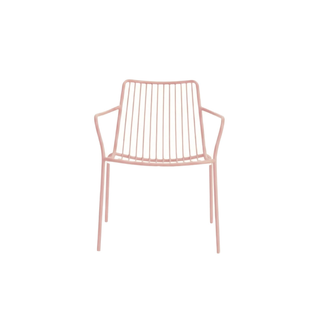 Nolita-4-Leg-Lounge-Chair-Pink