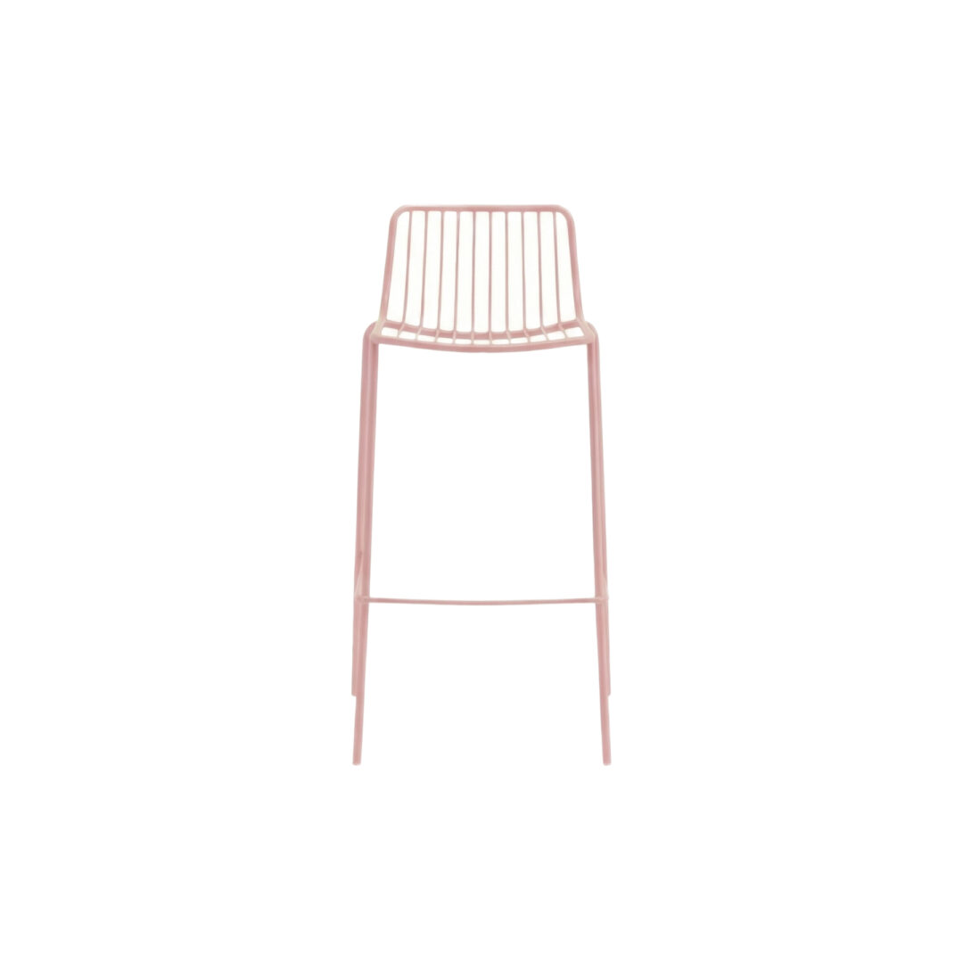 Nolita-4-Leg-Low-Back-Barstool-Pink
