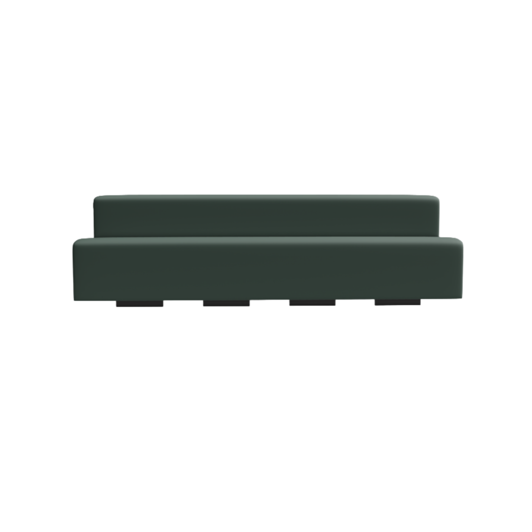 Osaka Sofa System 230cm W, Peacock