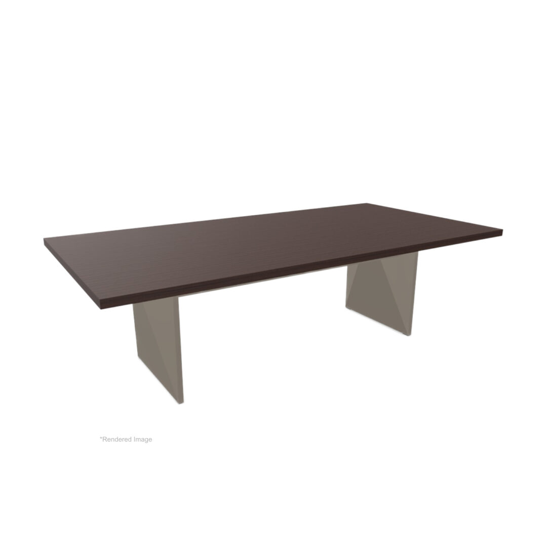 Scale-Media-Prismatic-Leg-Conference-Oceanic-Nutwood-with-Taupe-Legs