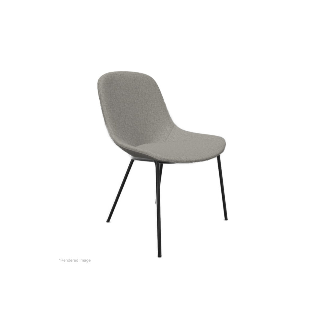Sheru-Chair-Gaia-Platin-Matt-Black-Metal-Legs