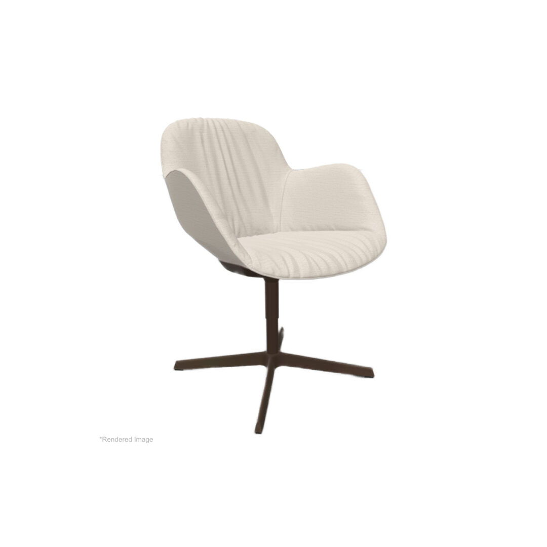 Sheru-Chair-with-arms-Casual-Garbo-Pearl-Matt-Bronze-4-star