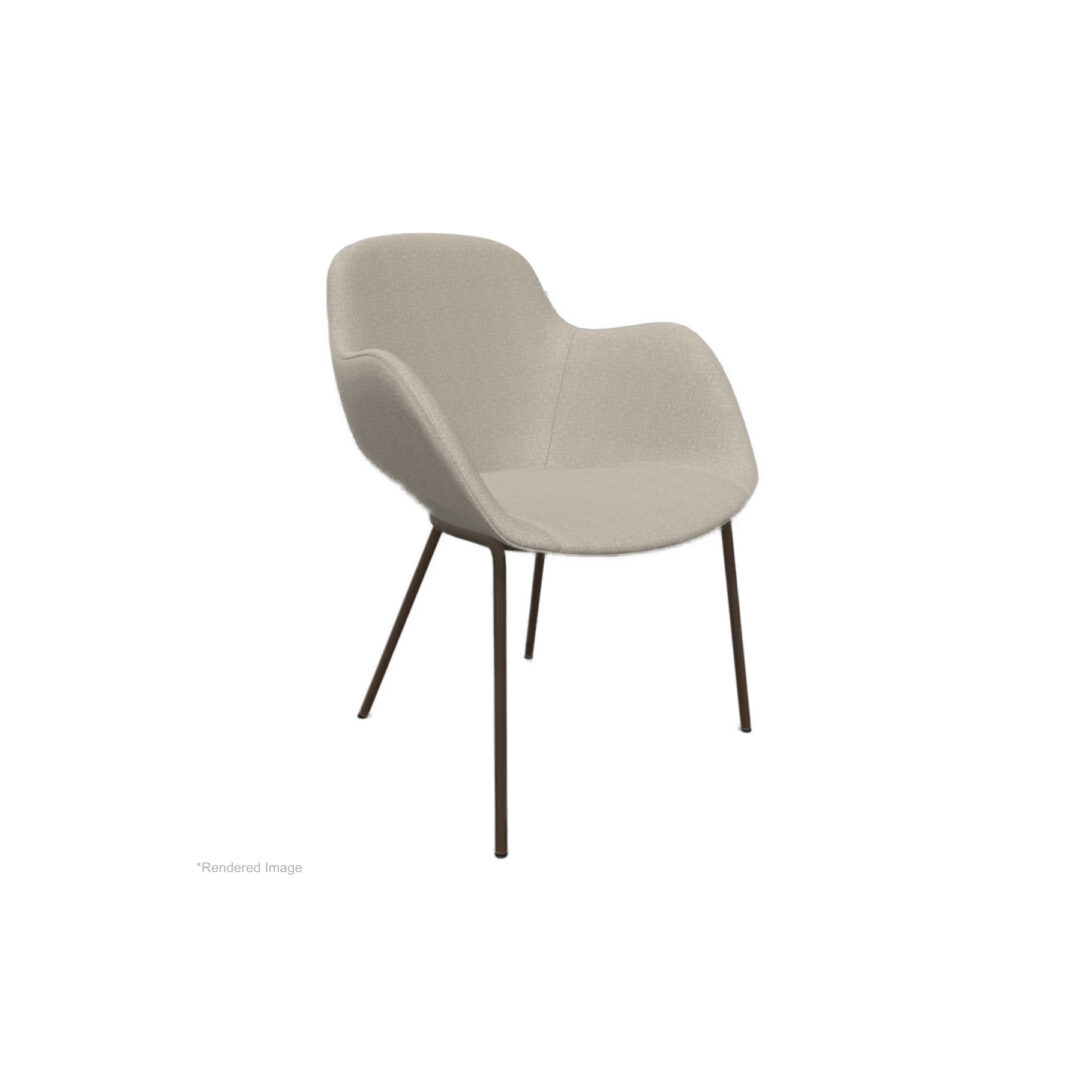Sheru-Chair-with-arms-Glint-Stone-Matt-Bronze-Metal-Legs