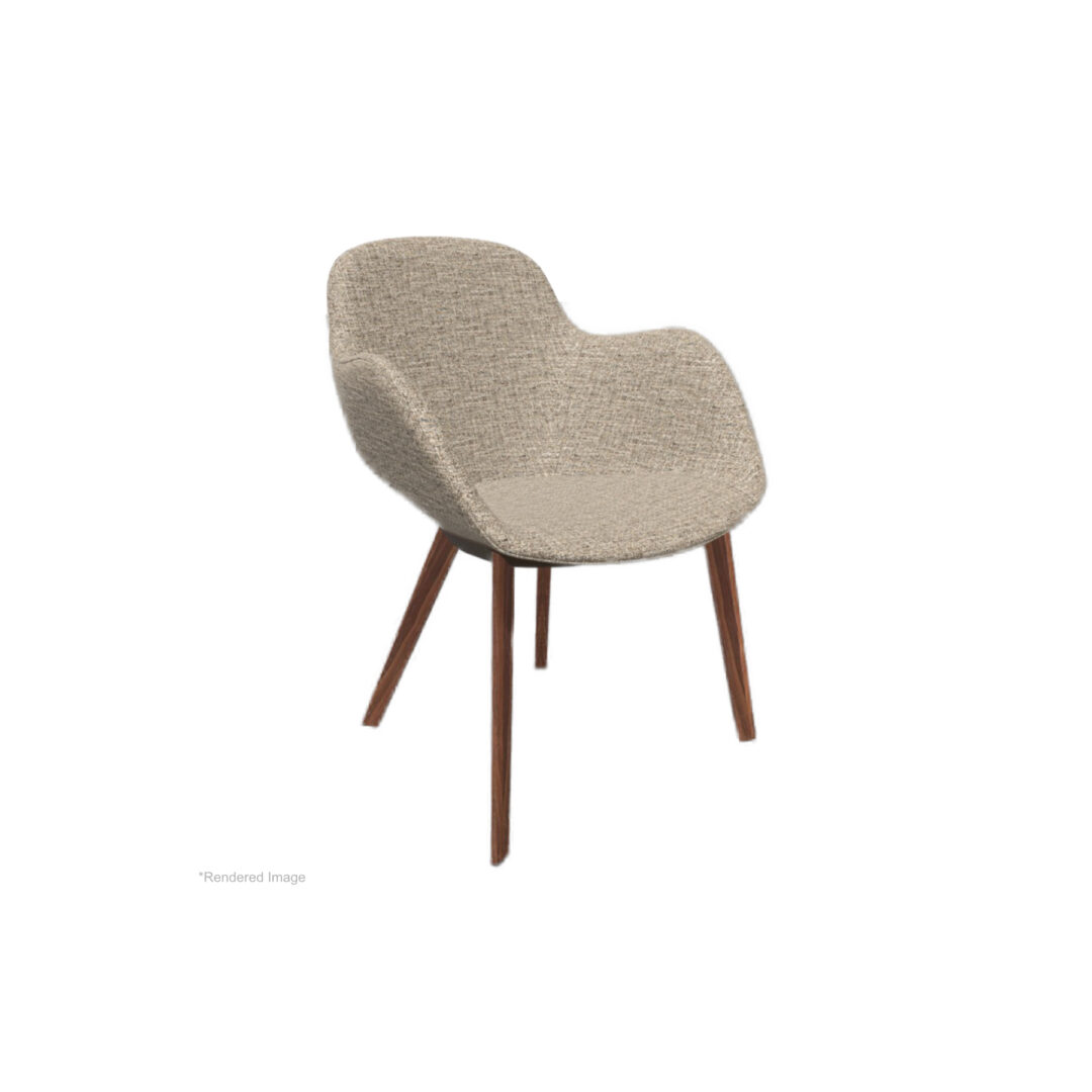 Sheru-Chair-with-arms-Sorel-Stone-Quartz-Nutwood-Timber-Legs